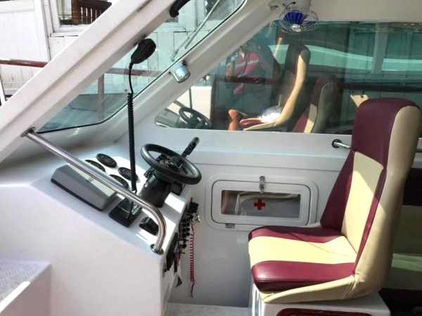 Canô - thuyền - KGC Cao tốc 11m28 - Máy trong 